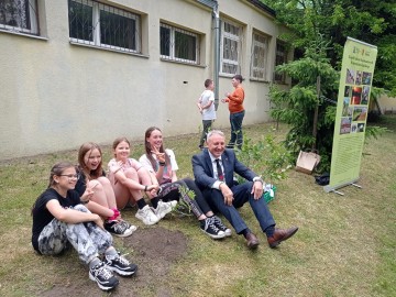 Inauguracja projektu Owocowe łódzkie w Łodzi 2.06.2023 r., 
